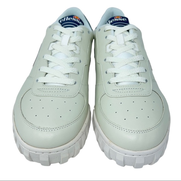 Ellesse Men’s Tanker LO LTHR AF Off White Athletic Sneakers Lace Up Shoes New - Picture 2 of 14